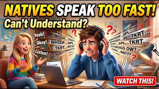 5 Actionable Ways to Understand FAST ENGLISH | English for Beginners