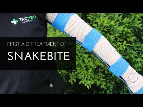 Pressure Immobilisation Technique for Snakebite