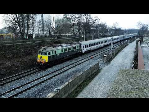 [PKP InterCity] EP07-442 "Żółte czoło" z IC 8310 "Matejko" || Linia D29-273 || Głogów