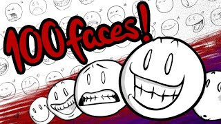 100 Faces!