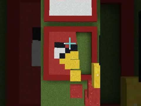 Insanely Satisfying Angry Bird Sand Art in Minecraft!