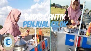 Pengakuan Penjual Cilok Cantik yang Tengah Viral di Solo, Awalnya Cuma Bantu Kakak