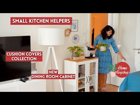 NEW Kitchen Organizers |  NEW IKEA Cabinet for dining | My Cushion covers collection |  Quick Recipe
