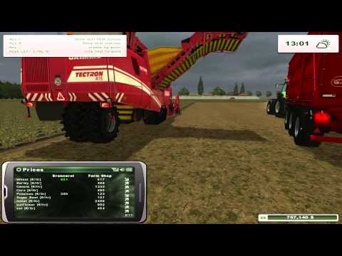 Farming Sim 2013 Forestry and MR The Real E45 - Some Plowing