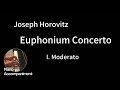 Horovitz Euphonium Concerto 1 Moderato Piano Accompaniment