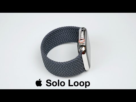 Geflochtenes Solo Loop | Bestes Armband für die Apple Watch?