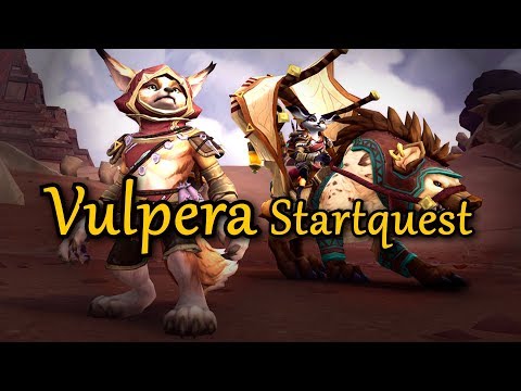 NEUES VOLK VULPERA Freischalten Startquest Intro - let's play wow 8.3 bfa german 1440p 60 fps
