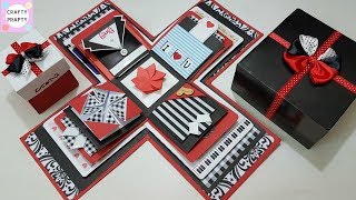 Explosion Box Tutorial / DIY Explosion Box/How to Make Explosion Box/DIY Birthday Gift