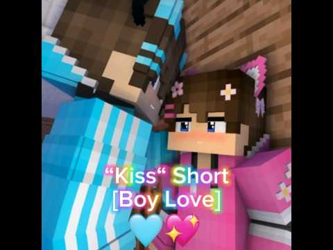 “Kiss“ Short - Mine-imator Minecraft Animation #shorts #minecraftanimations #minecraftshorts #viral