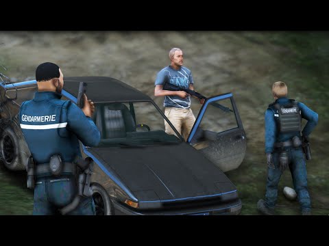 [GTA 5] UN HOMME SORT UN FUSIL SUR LA ROUTE | LSPDFR #849