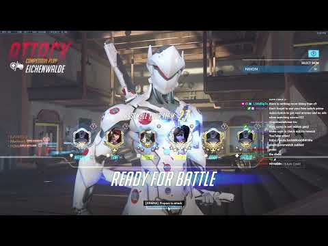 Overwatch Fastest Genji God Necros Playing Against Pharah God YZNSA