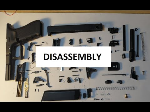 WE GLOCK 18c full DISASSEMBLY [airsoft]