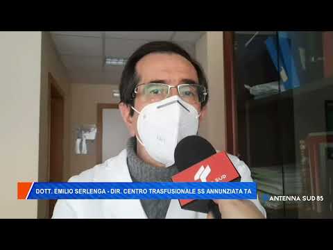 25 Gennaio 2022   Taranto, appello del centro trasfusionale