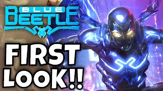 FIRST LOOK Blue Beetle Movie   DC Fandome 2021 Update