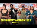 Zee Rishtey Awards 2022 Shabir Ahluwalia Mugdha Chaphekar Others Add Glam On The Red Carpet
