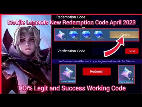 5X ML Redeem codes April 19 2023 - Get all 5 Mobile Legends New Redemption Code Today