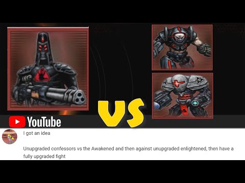 Confessor vs Awakened & Enlightened - Sequential Battle