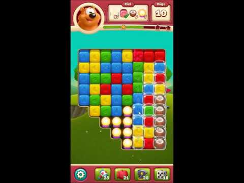 Toon Blast Level 2107 - NO BOOSTERS 🐻🐺🐱 | SKILLGAMING ✔️