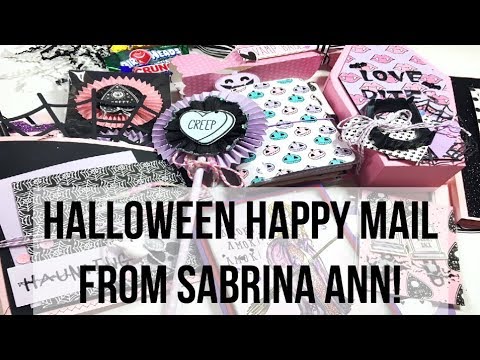 Pastel Halloween Happy Mail From Sabrina Ann | Serena Bee Creative