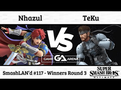 SmashLAN'd 117: Nhazul (Roy) vs. TeKu (Snake) - Winners Round 3