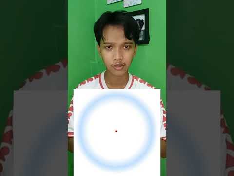Focus Titik Merah Lingkaran Biru Menghilang #shorts #illusion #amazing