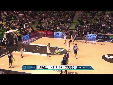 Highlights of Ventspils in loss to ASVEL Lyon Villeurbanne  11 15 2016