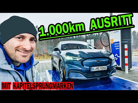 1000km Härtetest: Ford Mustang Mach-E schnell & günstig wie DIESEL?