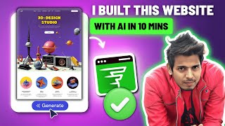 How I Built Website in 10 Mins With Ai Website Builder - FlexiFunnels Review & Tutorial