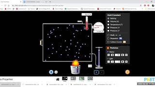 PhET Gas Laws Tutorial