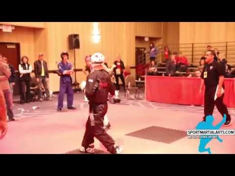 AJ Jensen vs Unk - Men's Sparring - Diamond Nationals 2014