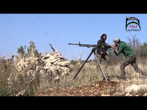 استهداف تحركات قوات النظام التي تحاول التقدم في جبهة كفردلبة بواسطة الرشاشات الثقيلة من قبل فرقة عاصفة الحزم