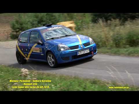 Mateusz Poznański / Sumera Karolina - Renault Clio - Letni Super Oes Łużna 04-08-2019