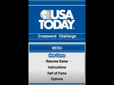 USA Today: Crossword Challenge (Credits - Nintendo DS - 2008) - YouTube