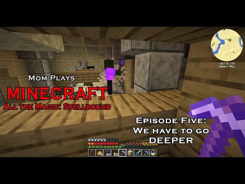 EPIC: Mom Learns Magic Spells in Minecraft! Episode 5