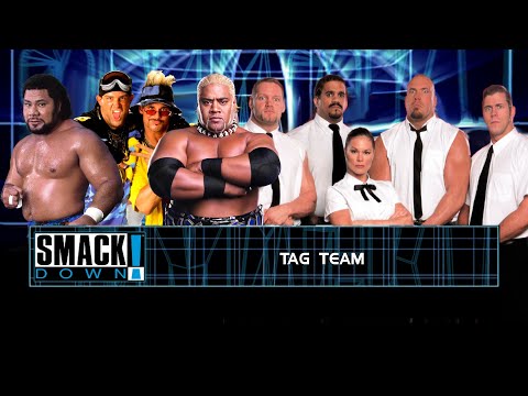 WWE 2k20 SmackDown! - Too Cool & Haku vs Right To Censor - Tag Team 4 vs 4