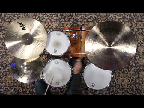 Used Sabian 18" AAX Thin Crash Cymbal - 1263g (U21806XC-1121225I)