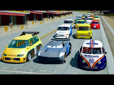 Jackson Storm vs Supervans Monsters at Mini Speedway