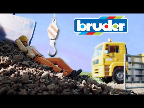 Bruder - Stop Motion - Construction  "Sleepy Dan "