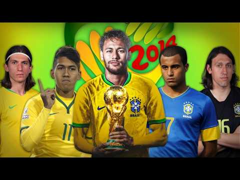 O BRASIL SERIA HEXA EM 2014 SE A CONVOCAÇÃO FOSSE ASSIM!