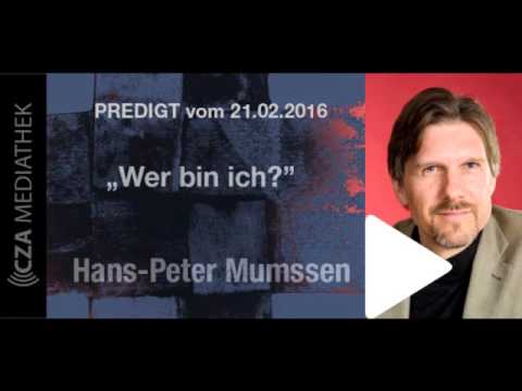 Pastor Hans-Peter Mumssen: Wer bin ich?