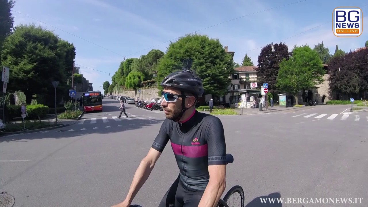 Il Giro a Bergamo: in sella con Alessandro Vanotti