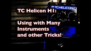 Video thumbnail for TC Helicon H1: Using with Many Instruments and other Tricks! by Dan Baker