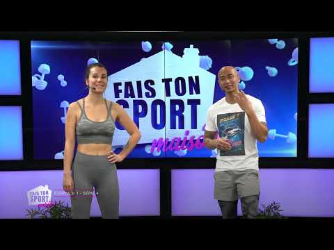 FAIS TON SPORT À LA MAISON! S02 EP12 - VENTRE PLAT!