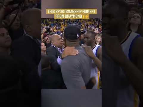 When Draymond congratulated LeBron for winning the 2016 Finals 👏