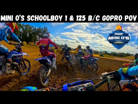 WILD & FAST 125cc 2 Stroke Battles in the Top 5 at Mini O’s with Nolan Murphy GoPro POV 