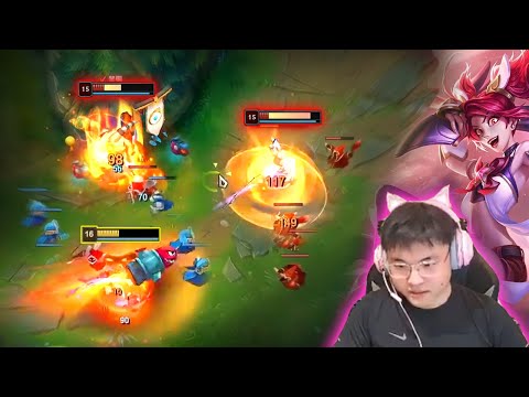 UZI JINX : His KITING SKILLS at GOD LEVEL - Engsub