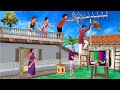 Village Me TV Antenna B Tech Student Jugaad Old TV Gaon Hindi Kahani Moral Stories New Comedy Video