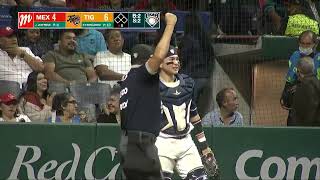 ¡ATRAPADÓN! DE ALEXIS WILSON | Tigres 6 - 4 Diablos | LMB 2022 - Jornada 4 | Internetv Deportes