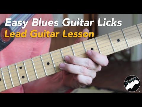 Easy Blues Guitar Licks & How to Change Keys