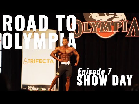 Bhuwan Chauhan Road to Olympia - Ep.7 // Show Day // Jacked Factory
